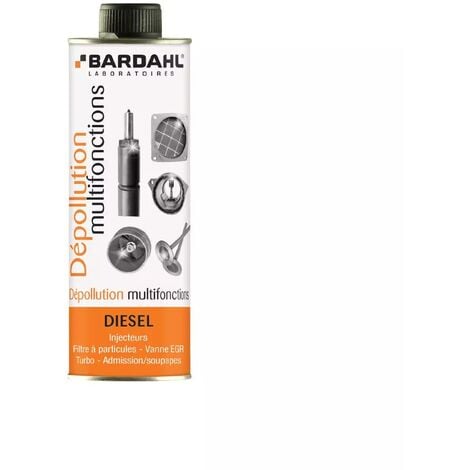 Dépollution multifonctions pour moteur Diesel - Bardahl Laboratoires - Flacon de 500 ml, Exclusivité Multitanks