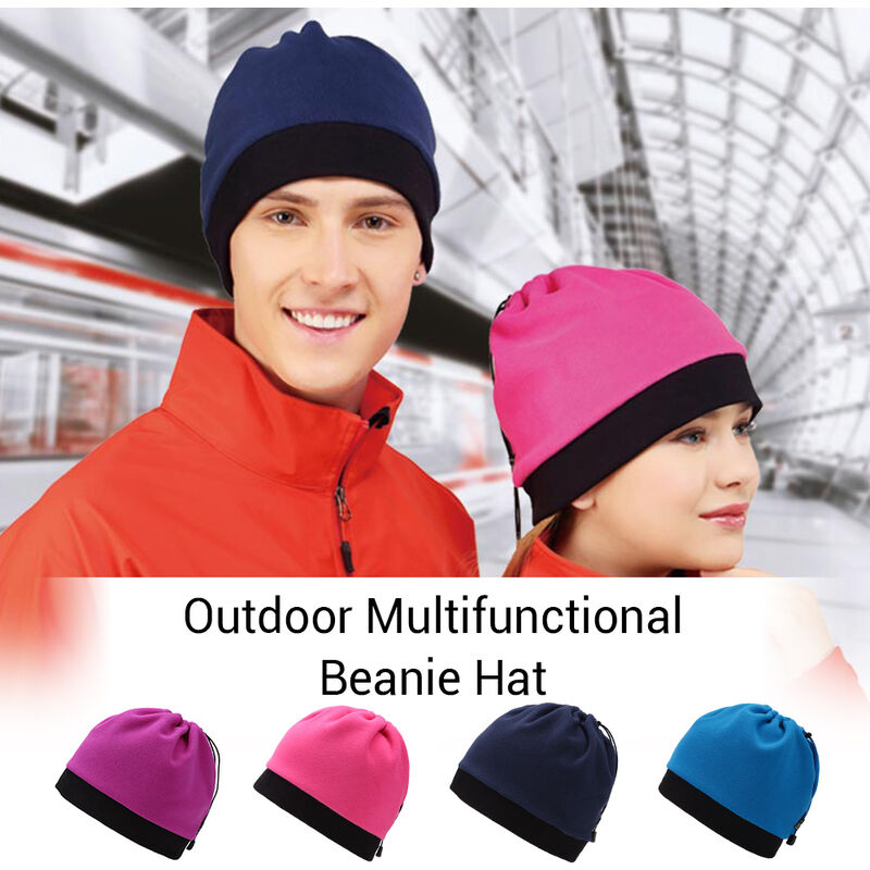 

Deporte al aire libre multifuncional a prueba de viento invierno polar cuello polaina calentador bufanda gorro gorro mascarilla esqui ciclismo