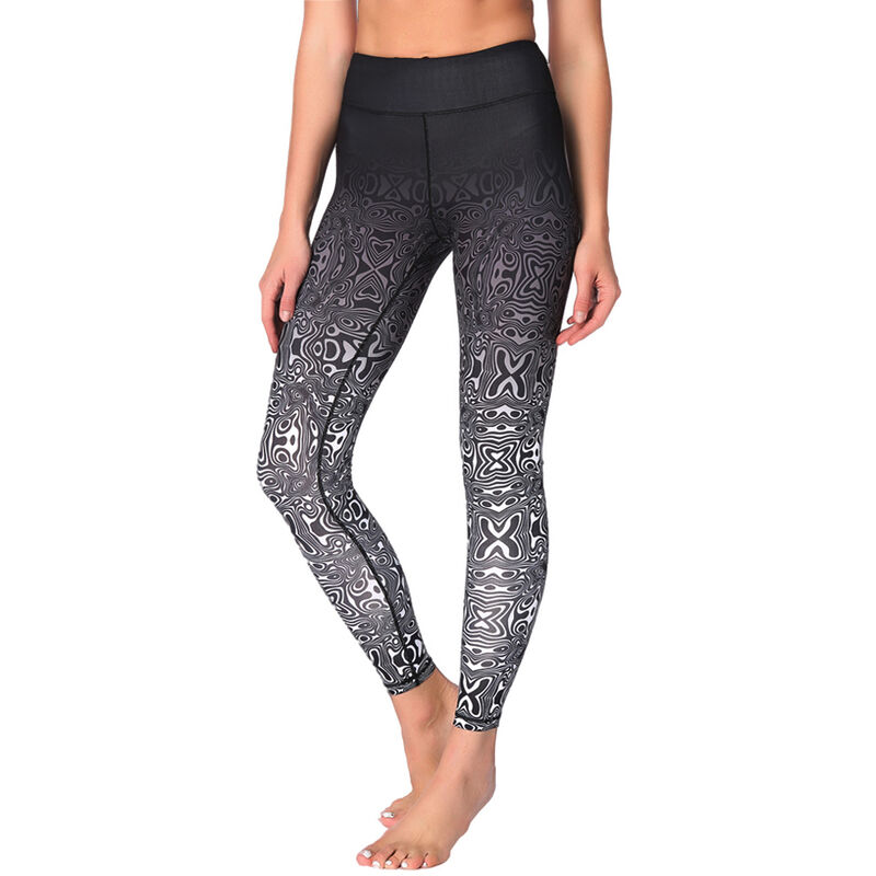 

Deportes al aire libre para mujer Pantalones de yoga Entrenamiento físico Pantalones para correr Leggings Medias,Color1 - L