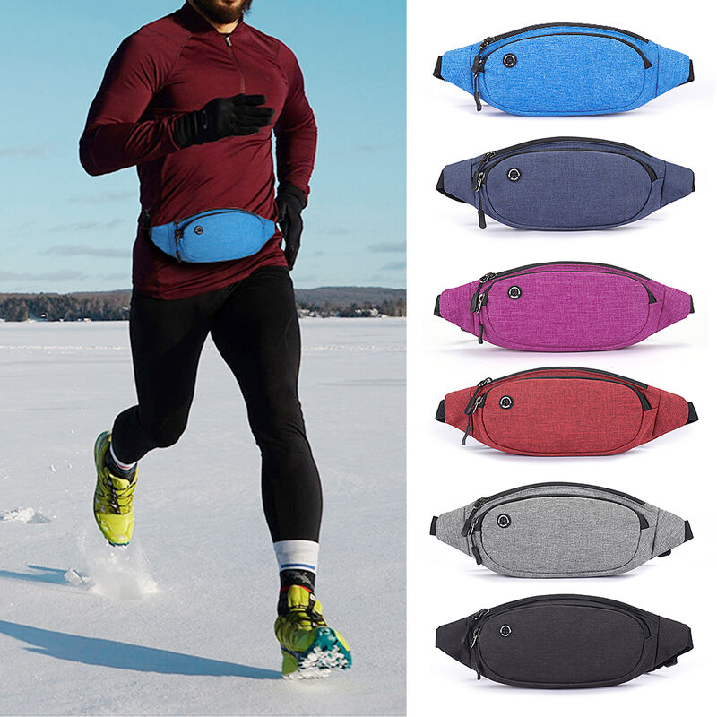 

Deportes al aire libre Rinonera Rinonera para hombres Mujeres Bolsa de viaje Bolsa para correr, Gris