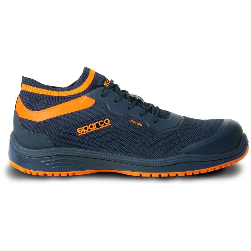 Chaussures de sécurité SPARCO LEGEND FLAP ESD S1P SRC (bleu marine/orange)