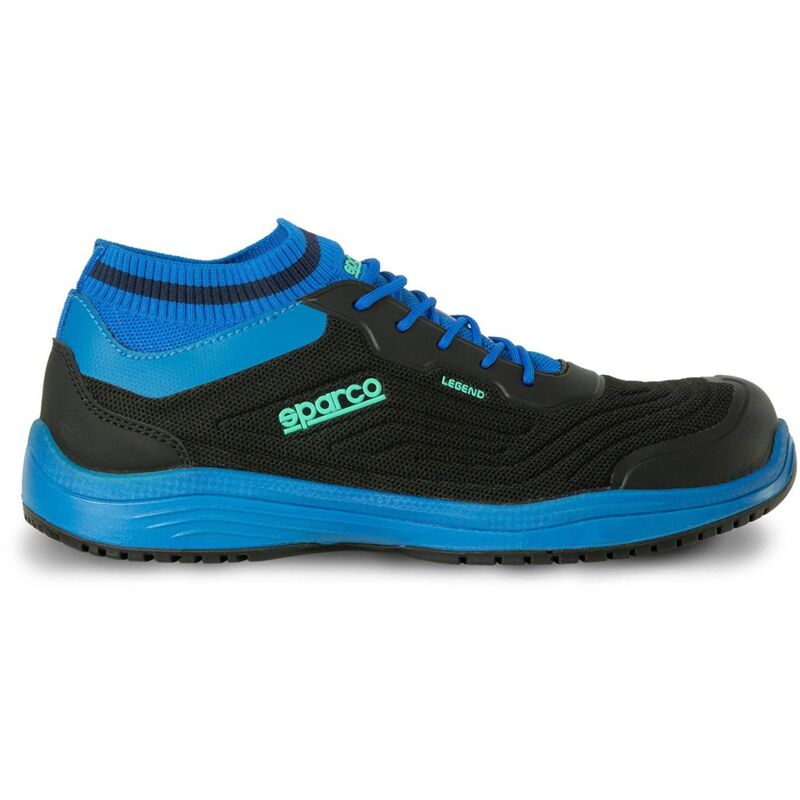 Chaussures de sécurité Sparco legend wing esd S1P src (noir/bleu clair)