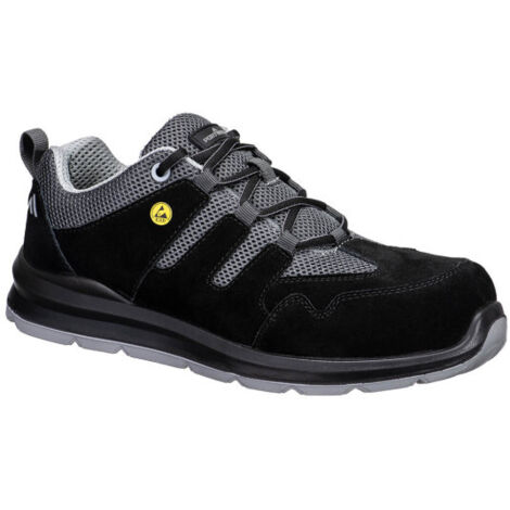 Deportivo Composite S1 ESD SR FO FE07 43 Negro/Gris