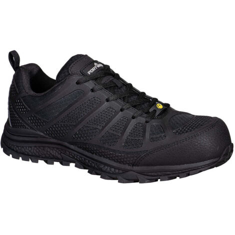 Deportivo Composite Textile Trainer S1PS ESD SR FO - Seguridad y Estilo / Negro / 43