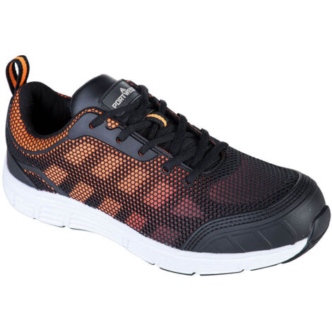 Deportivo Steelite Tove S1P Negro/Naranja 48