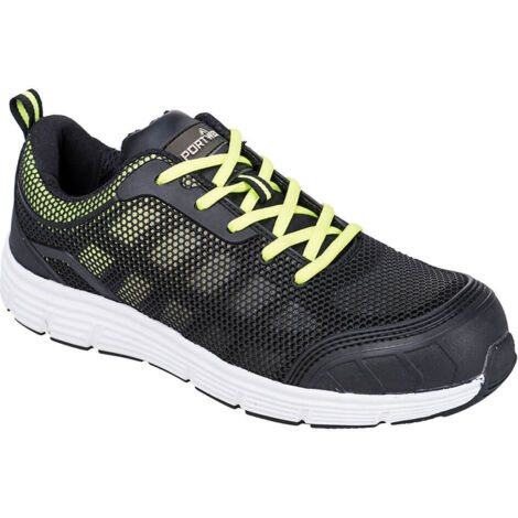 Deportivo Steelite Tove S1P: Seguridad y Confort en Cada Paso / Negro Verde / 40