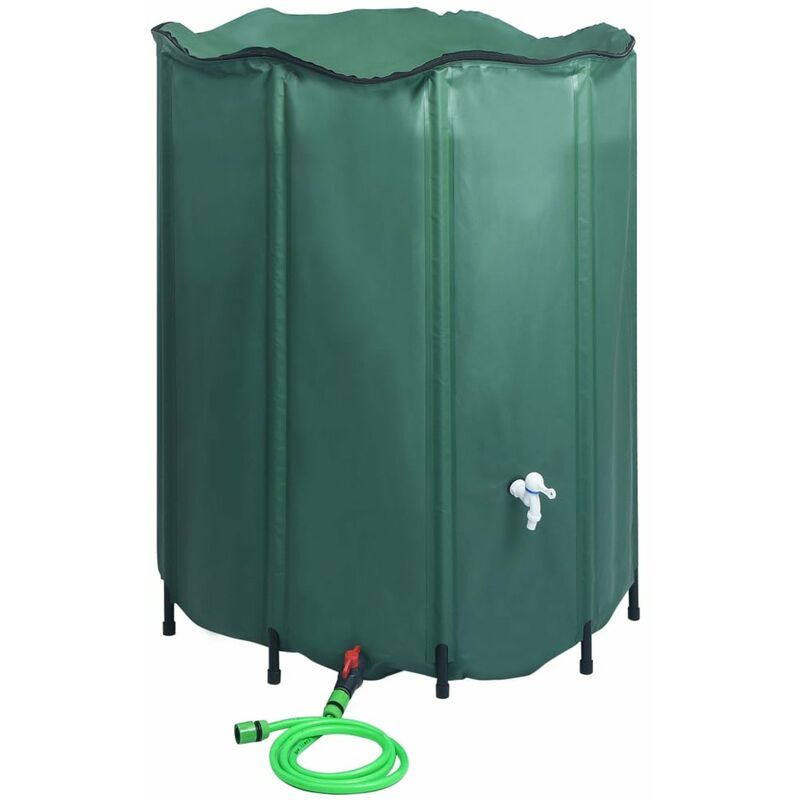 

Deposito de agua de lluvia plegable con espita 1000 L