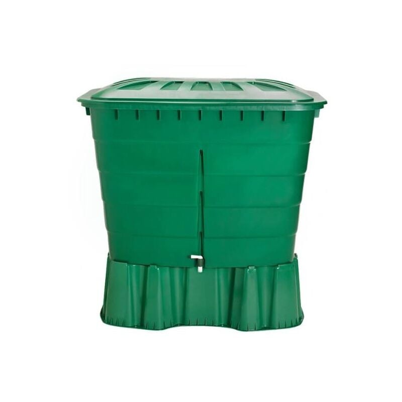 

Depósito de agua de lluvia rectangular 500 litros + Base