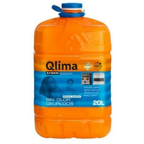 Depósito de combustible líquido Qlima Kristal de 20 litros
