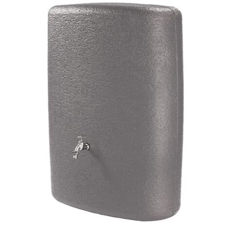Depósito exterior de diseño 275 litros 80x40x105 cm gris