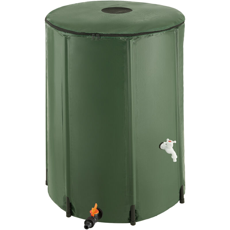 

Depósito plegable para agua de lluvia - 380 L - verde