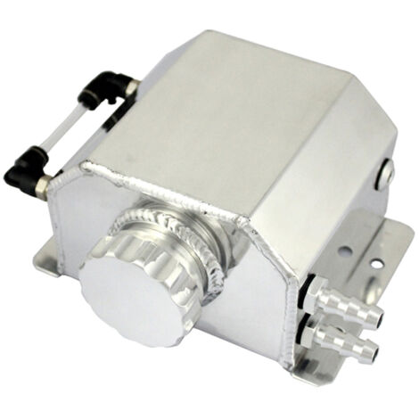 Depósito universal de recuperación de aceite de motor de 1 litro para automóviles: mantenimiento limpio, capacidad compacta.