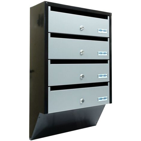 DEPOT 4 CADUCA LETTERA COLLETTIVA SILVER / NERA con 2 tasti