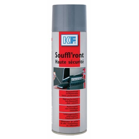 Dépoussiérant Souffl'ront haute sécurité KF - aérosol 650ml brut - 343ml net