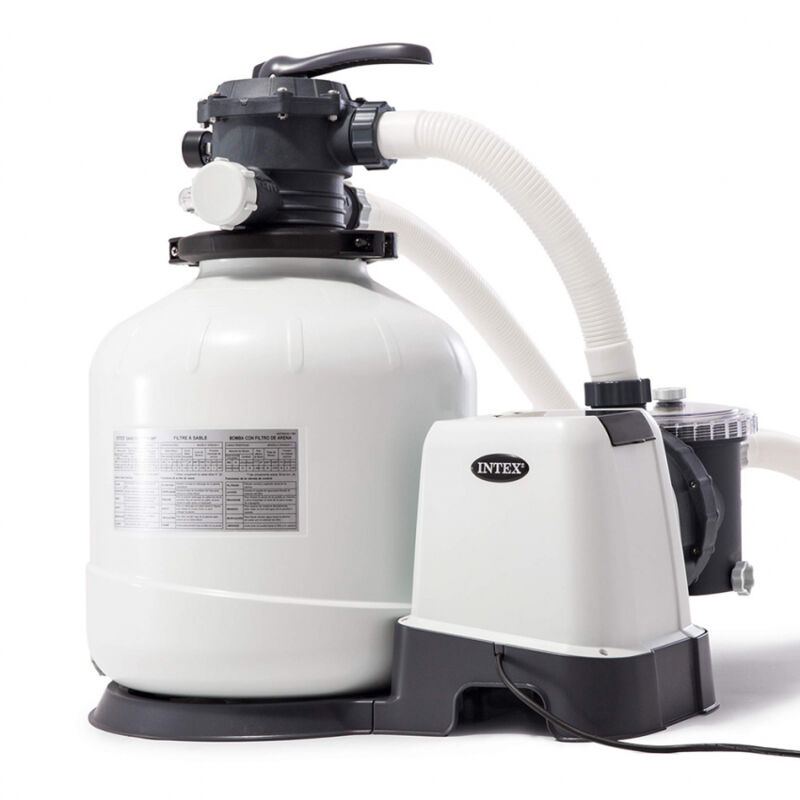 

Bomba filtro arena Intex 26648 ex 28648 universal piscinas desmontables 10500 l/h