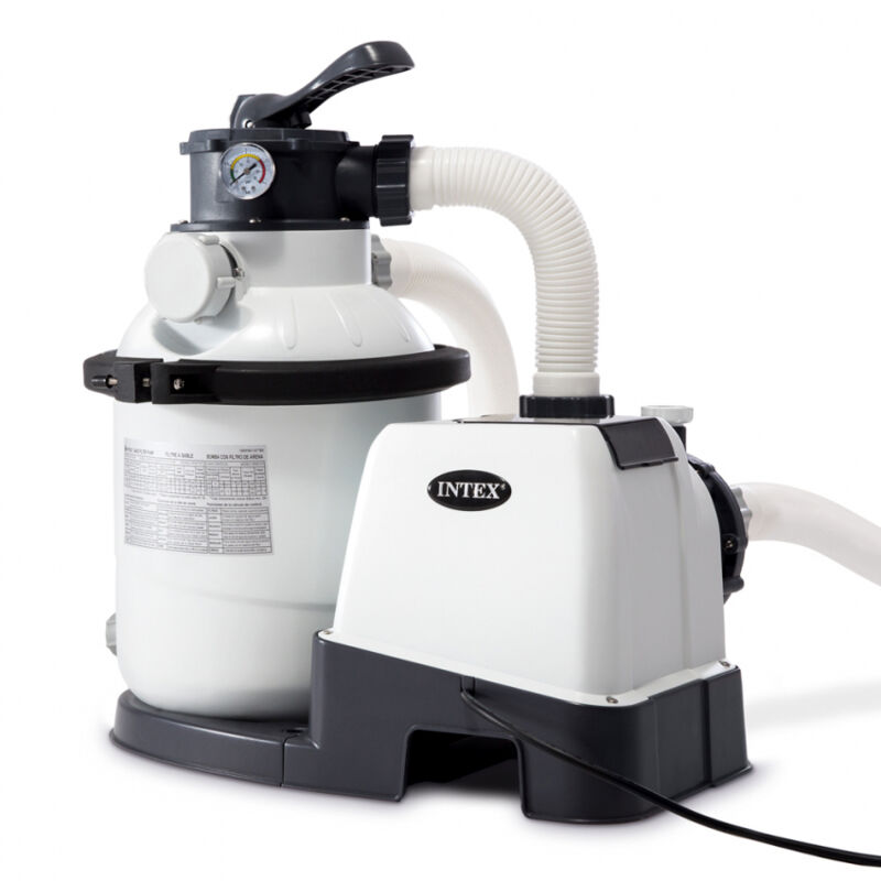 Bomba Filtro Arena Intex 26644 Ex 28644 Universal Piscinas Elevadas 4500 L/H