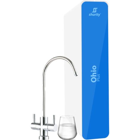 Depuratore acqua con Filtrazione Sottolavello Shurity Ohio Plus - 2 vie, Liscia/Gassata