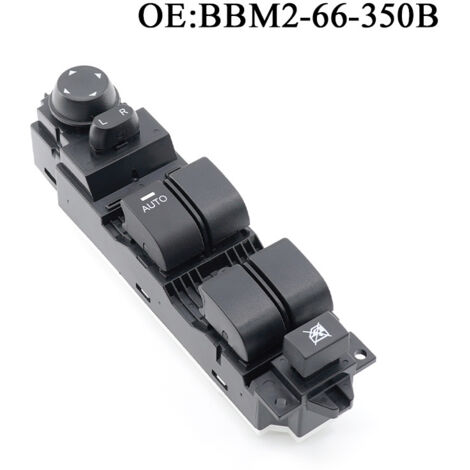 Der BBM2-66-350B eignet sich für elektrische Fensterheberschalter und elektrische Fensterheber-Steuerschalter in Mazda-Fahrzeugen.