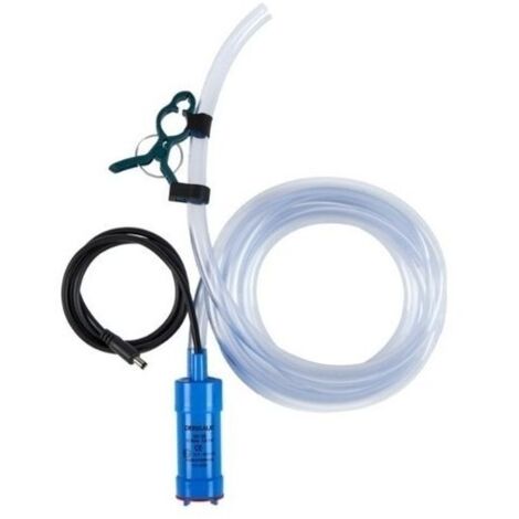 Der Blaue Pumpe 10 L/Min, 0,5 Bar bis 60 °C mit Schlauch und Halteclip