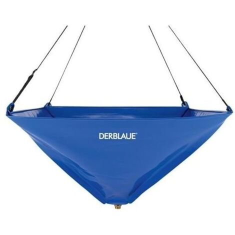 Der Blaue Trichter klein 40cm 25L 3/4" Anschluss, 4x Ösen, verstellbares Aufhängesystem, 40 x 40 cm Öffnung