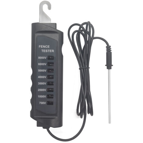 Der elektrische Zaunprüfer FT-891 ist ein elektronischer Impulsspannungsdetektor von 700 bis 8000 V, der optimale Sicherheit für Pferde, Rinder und Wildtiere bietet.