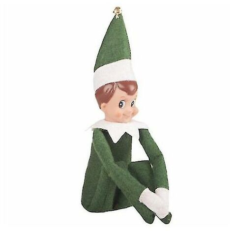 Der Elf auf dem Regal Junge Mädchen Figur Weihnachten Neuheit Plüschpuppen Spielzeug Xmas Gifta