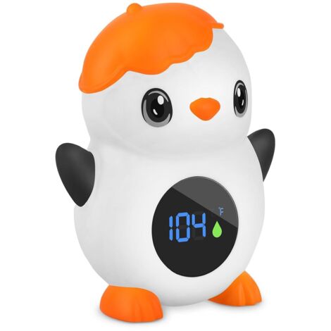 Der Pinguin, Poolthermometer, Badethermometer, Bad - Dusche, für Schwimmbad, Badezimmer