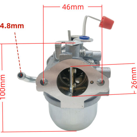 Der Vergaser 0A4600 eignet sich für die Drosselklappenbaugruppen der Kraftstoffversorgungssysteme der Generatoren A4600, XG8000E, GN410HS, GN410, GN360 und 202-003.