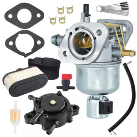 Der Vergaser 15004-0818 (inklusive Luftfilter und Kraftstoffpumpe) ist kompatibel mit den Kawasaki-Motoren FS481V, FH580V, FS541V, FR600V und FS600V. Genauer gesagt ist er mit den Modellen 15004-0827,
