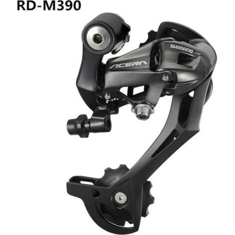 Dérailleur arrière - 27 Vitesses - VTT Dérailleur arrière RD-M390 attractively -Dérailleur arrière à 9 Vitesses pour vélo de Montagn