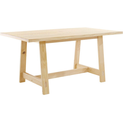 Derby-Table à manger 160x90 cm 6 places en Pin Nature