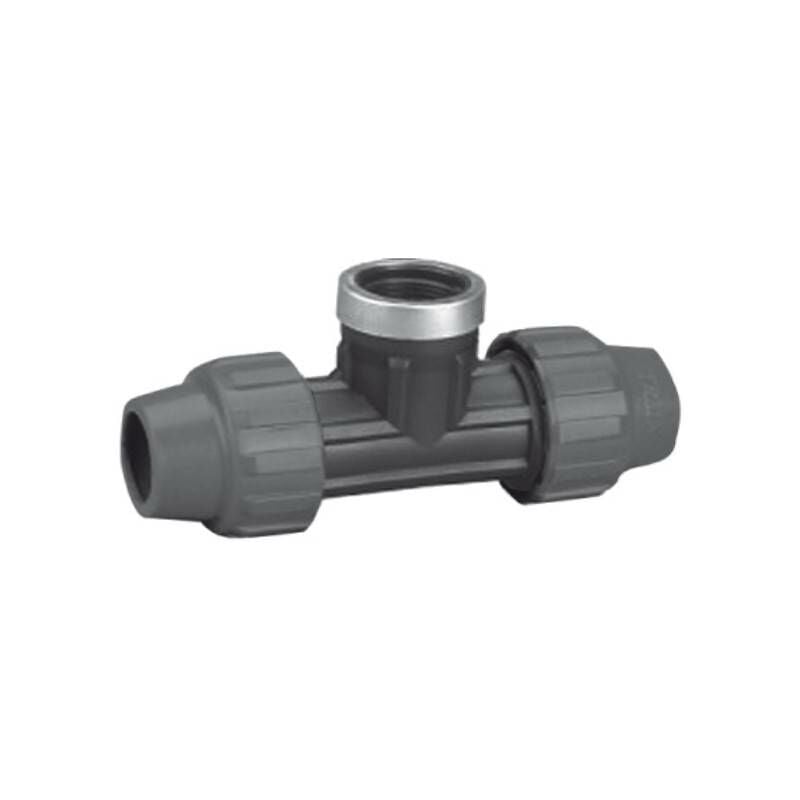 

Derivacion Riego Triple H Ø 32-32-1' Fitting Polipropileno - Natuur