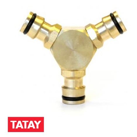 Derivación triple Y metal Line TATAY