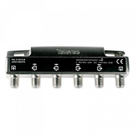 Derivador 5 2400MHz F 4D 19dB B+DC
