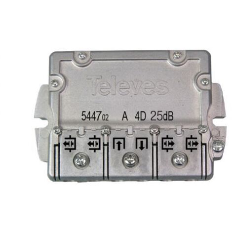 Derivador ICT 5-2400 Mhz 4D 25dB  C BRIDA