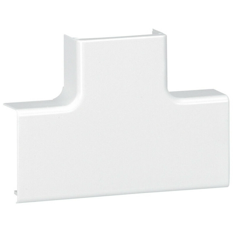 Dérivation en t à plat pour moulure DLPlus 32x16mm blanc (033330)