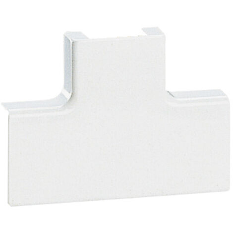 DÉRIVATION EN T À PLAT POUR MOULURE DLPLUS 40X20 - BLANC - LEGRAND LEG030208