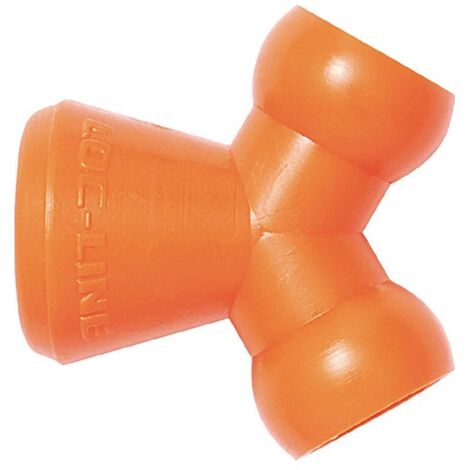 Dérivation en Y taille 1/4 po. sachet de 2 pièces