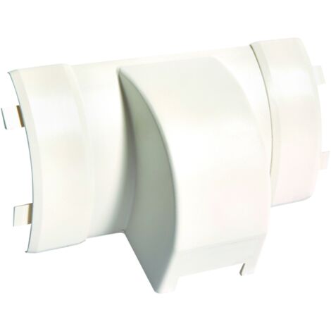 Dérivation pour moulures EK et ATA 12x20, 6/12x30mm blanc pure HAGER L2780809010