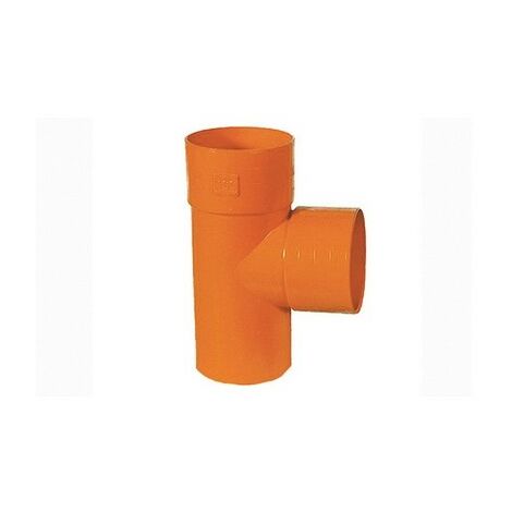 DERIVAZIONE 87° IN PVC ROSSO Diam. 200