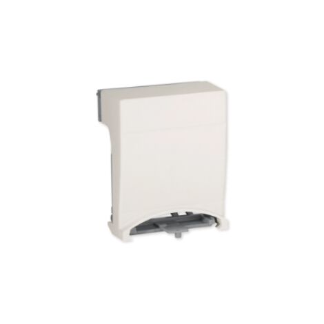 Derivazione canale battiscopa 81x22mm tbn - sopra pavimento csp-n bianco ral 9001 dpn w bocchiotti b03270
