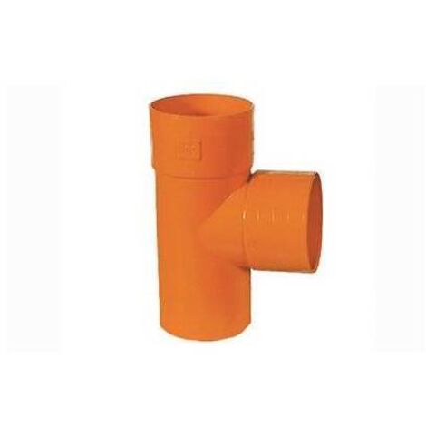 DERIVAZIONI  87°  IN PVC ROSSO Diam. 63