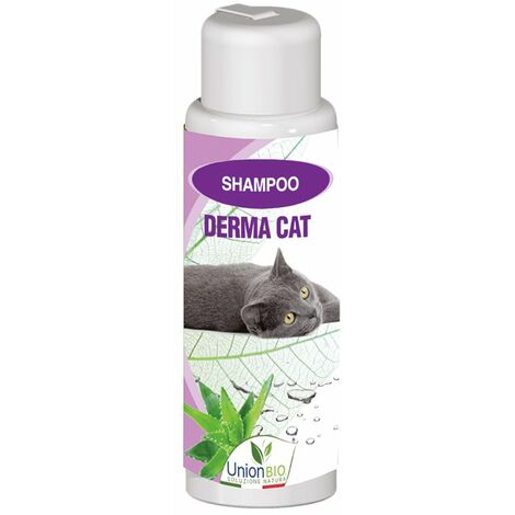 DERMA CAT nettoie, protège et nourrit naturellement la peau en rétablissant l'équilibre en kératine des poils de chat abîmés 250 ml
