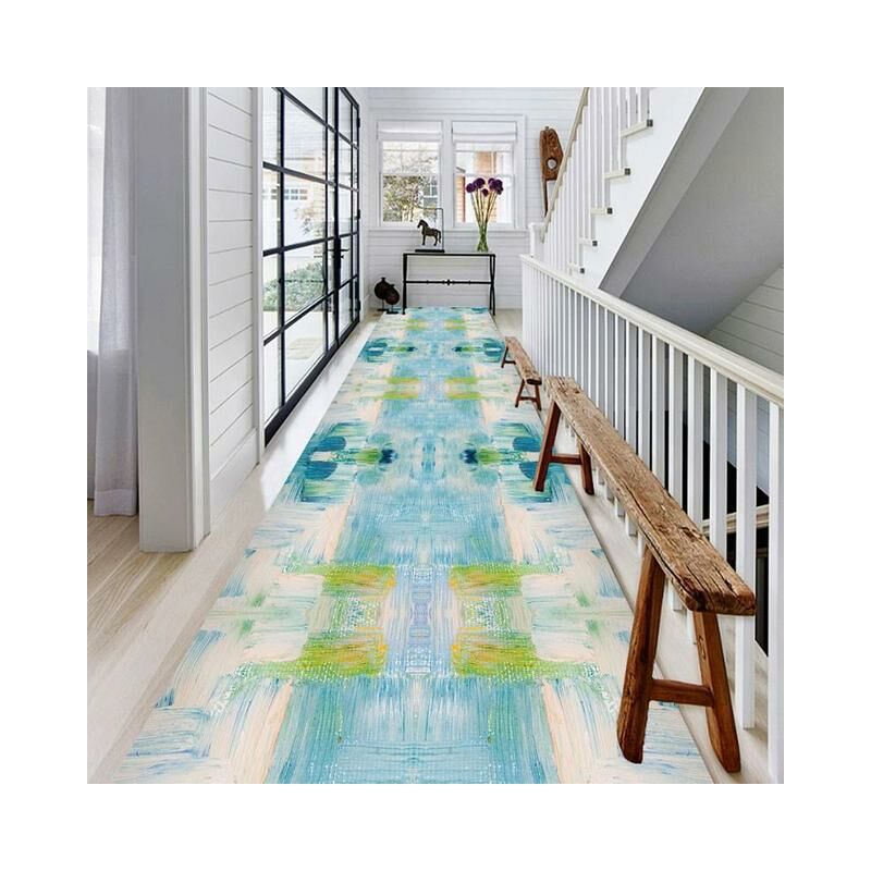 Derma tappeto soggiorno Veranda colori vivaci