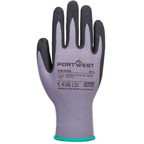 Dermiflex Essential Multipack (pk12) - Taille S - Gris/noir - Portwest