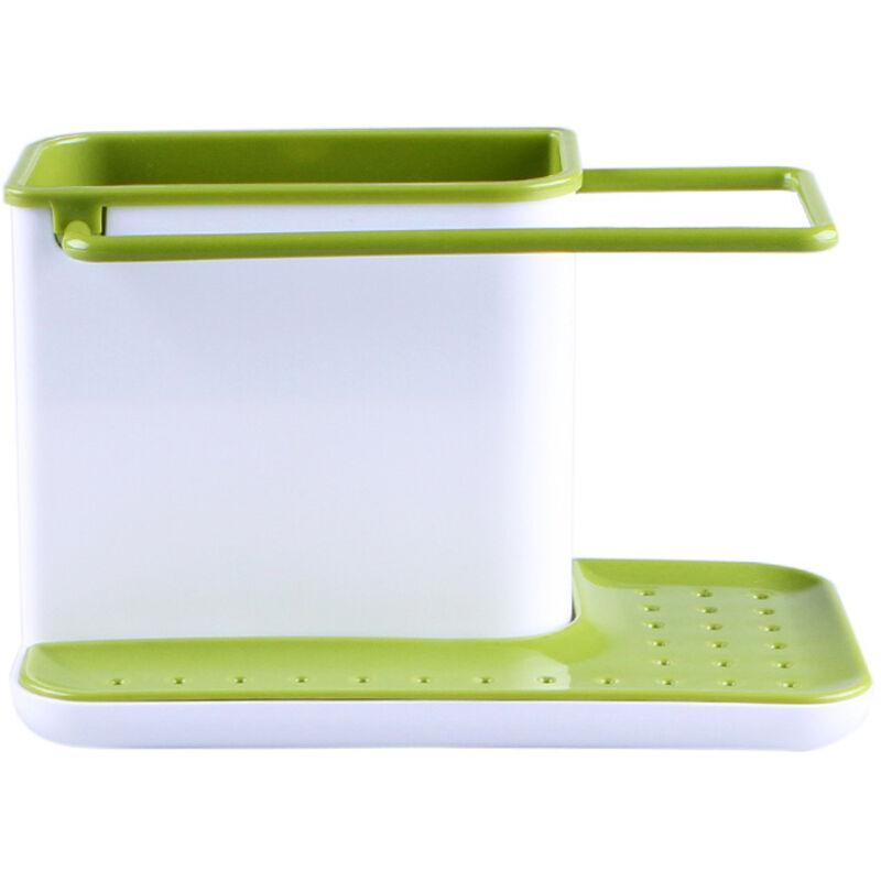 Dernier organisateur d'étagère évier de cuisine, étagère à ustensiles, égouttoir à bouillie, support à éponge, boîte de vidange d'évier, accessoires
