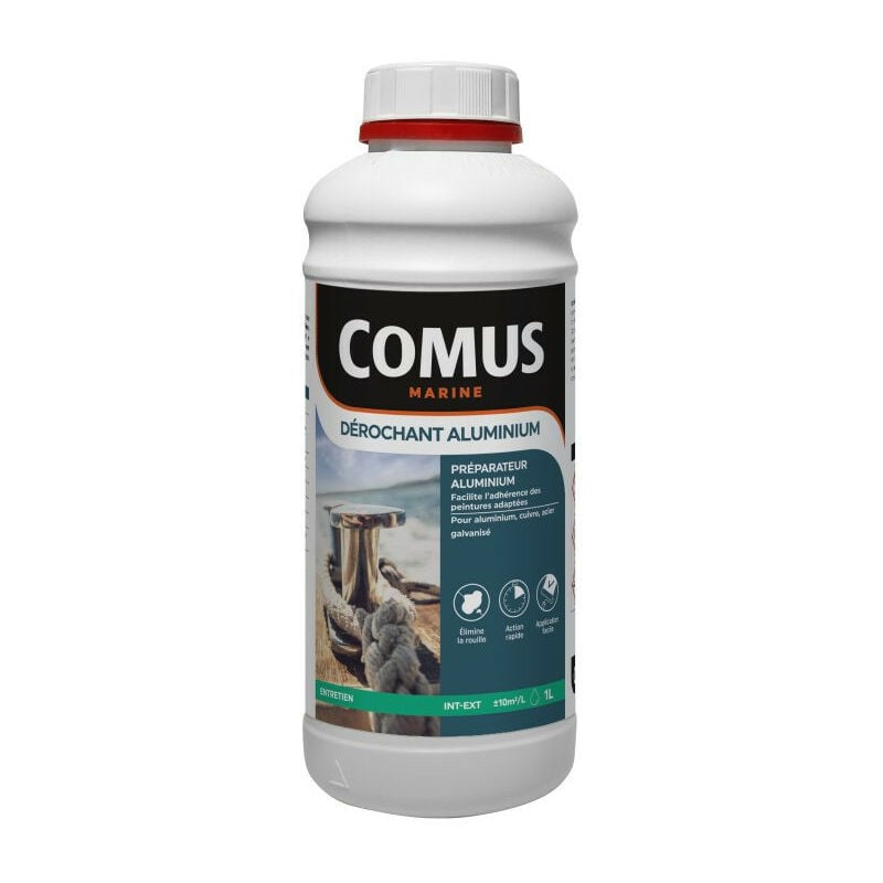 Dérochant aluminium 1 l - Préparation Supports Aluminium Comus marine