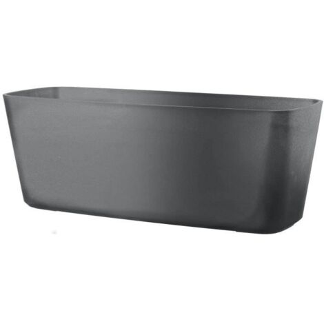 DEROMA Jardiniere Origin - 59x22,6 cm - 18 L - Gris