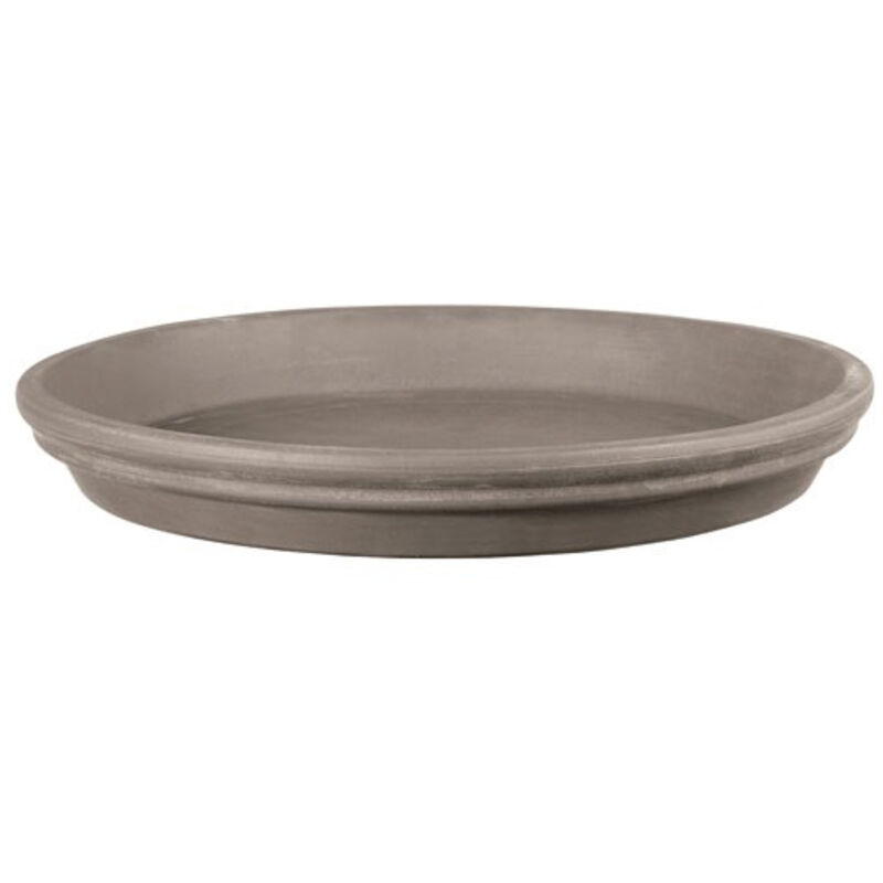 Soucoupe Grafite imperméable 36cm gris - Deroma