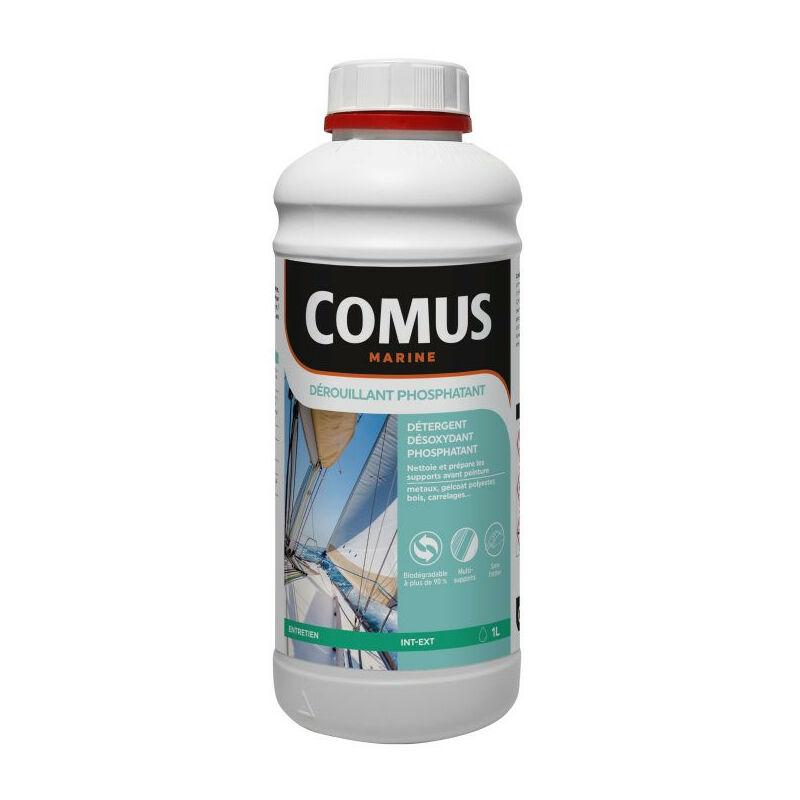 Comus - derouillant phosphatant 1L - Solution concentrée d'acides et de tensioactifs marine - incolore